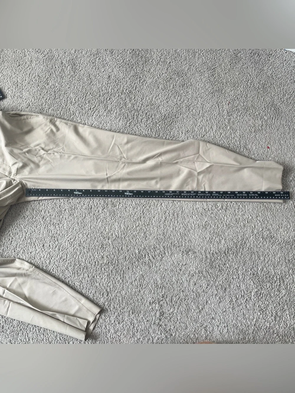 NWT Nike Golf Flex Dri-FIT Pants Mens 34 Khaki Beige Unhemmed Long AJ6317-221